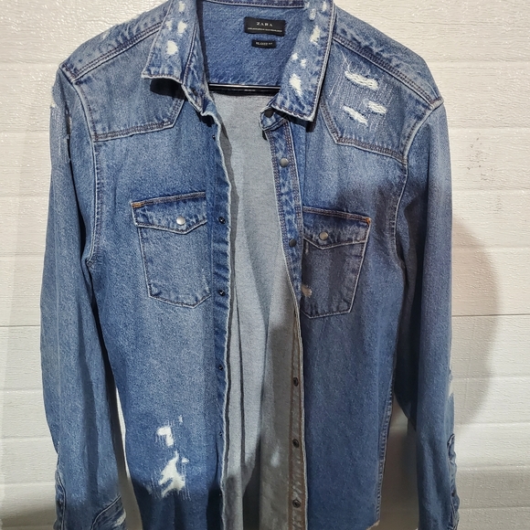 Zara Jackets & Coats Zara Jeans Jacket Poshmark